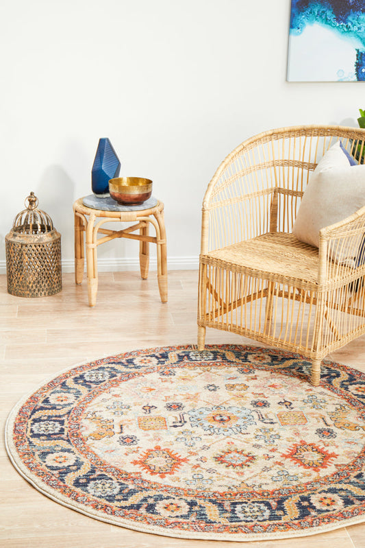 Legacy Tribal Dune Round Rug