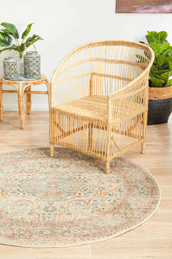 Legacy Medallion Papyrus Round Rug