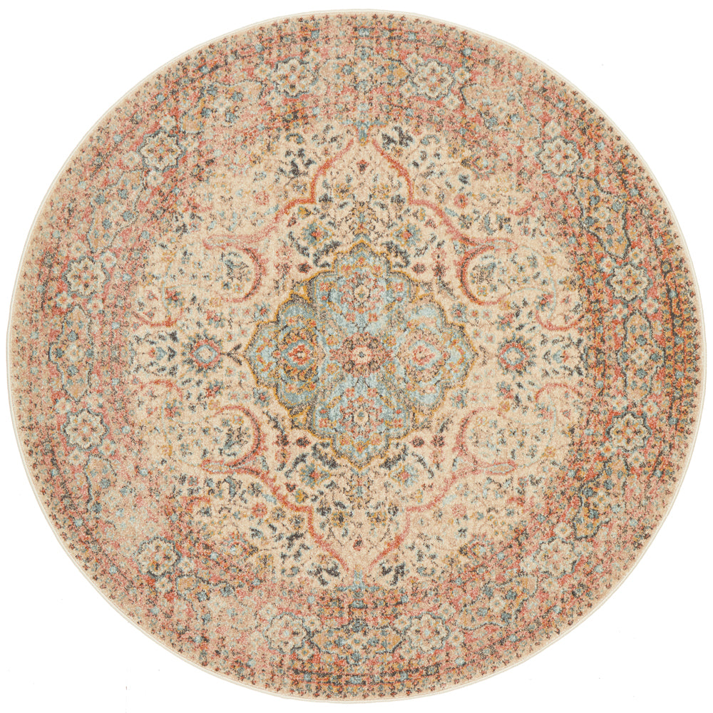 Legacy Medallion Papyrus Round Rug