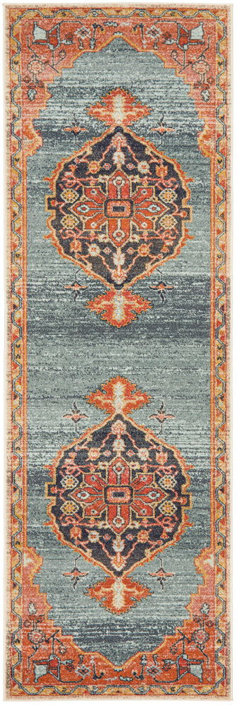 Legacy Emblem Rust Rug