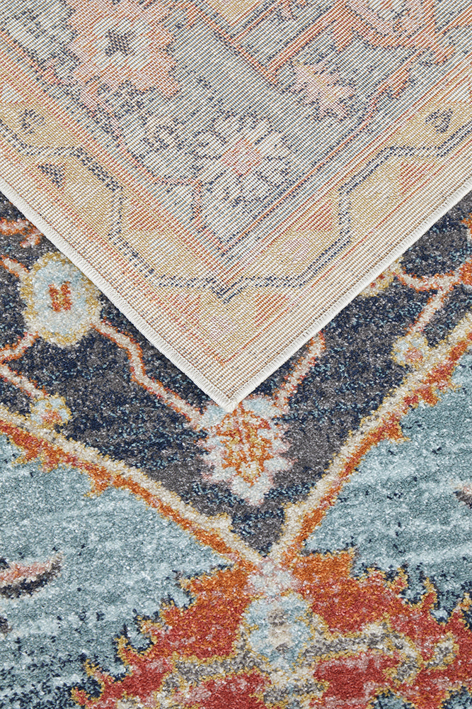 Legacy Emblem Rust Rug