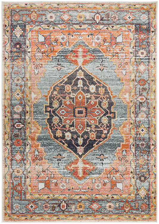 Legacy Emblem Rust Rug