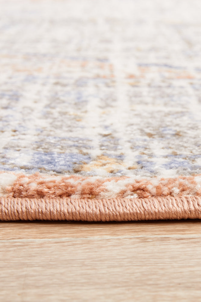 Mayfair Lorissa Peach Round Rug