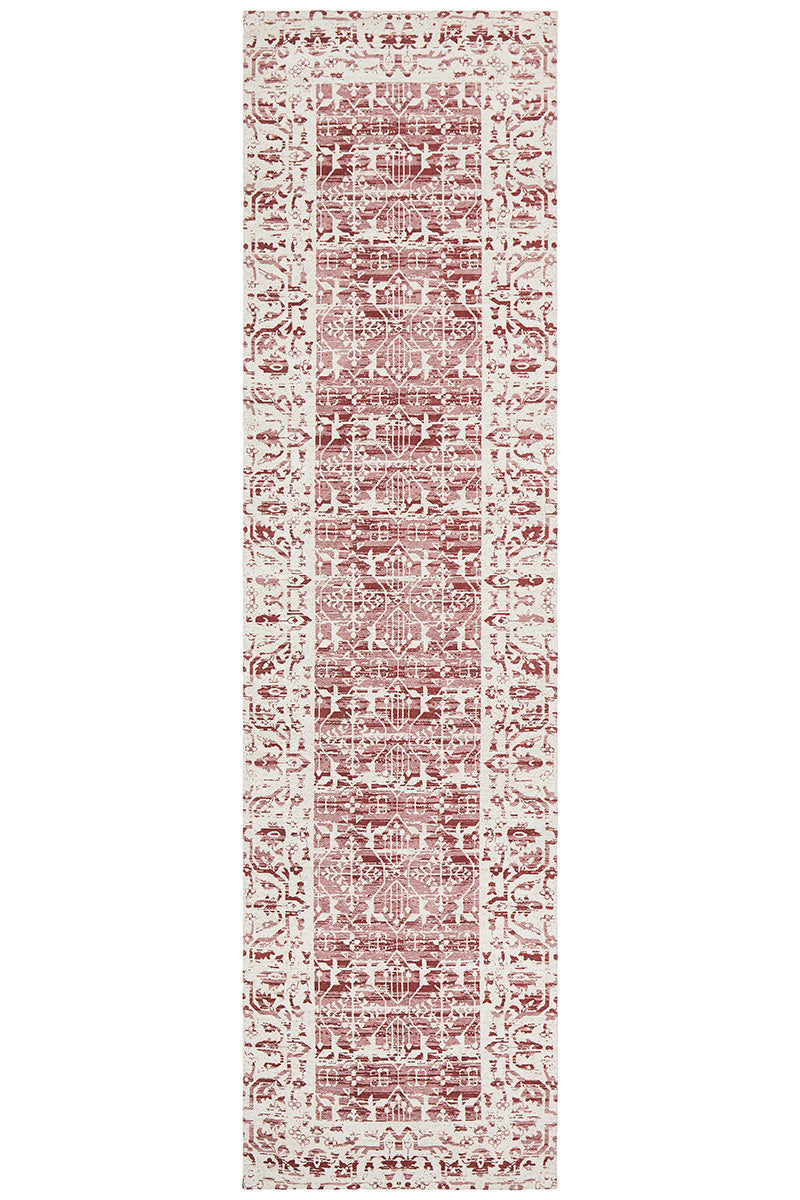 Magnolia Border Rose Rug