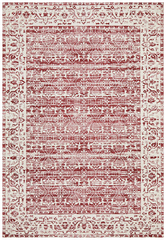 Magnolia Border Rose Rug