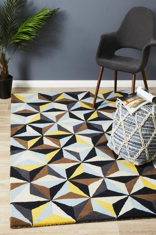 Matrix Pure Wool Blue Rug