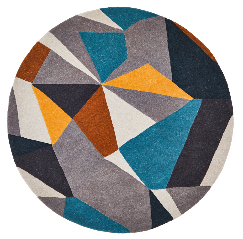 Matrix Pure Wool Safari Round Rug