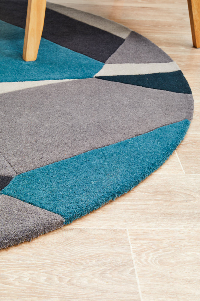 Matrix Pure Wool Safari Round Rug
