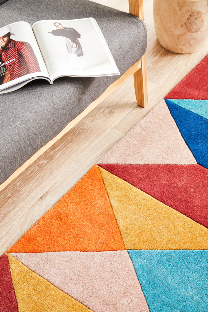 Matrix Pure Wool Sunset Runner Rug