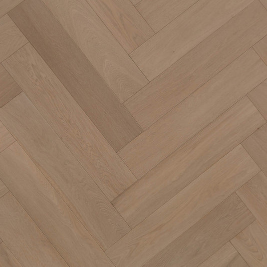 Pronto Engineered Oak Flooring - Herringbone Misty Cove