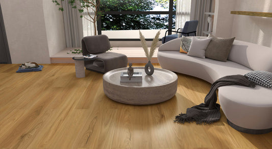 Everlast Laminate 10mm - Atlantic Blackbutt – room scene 1