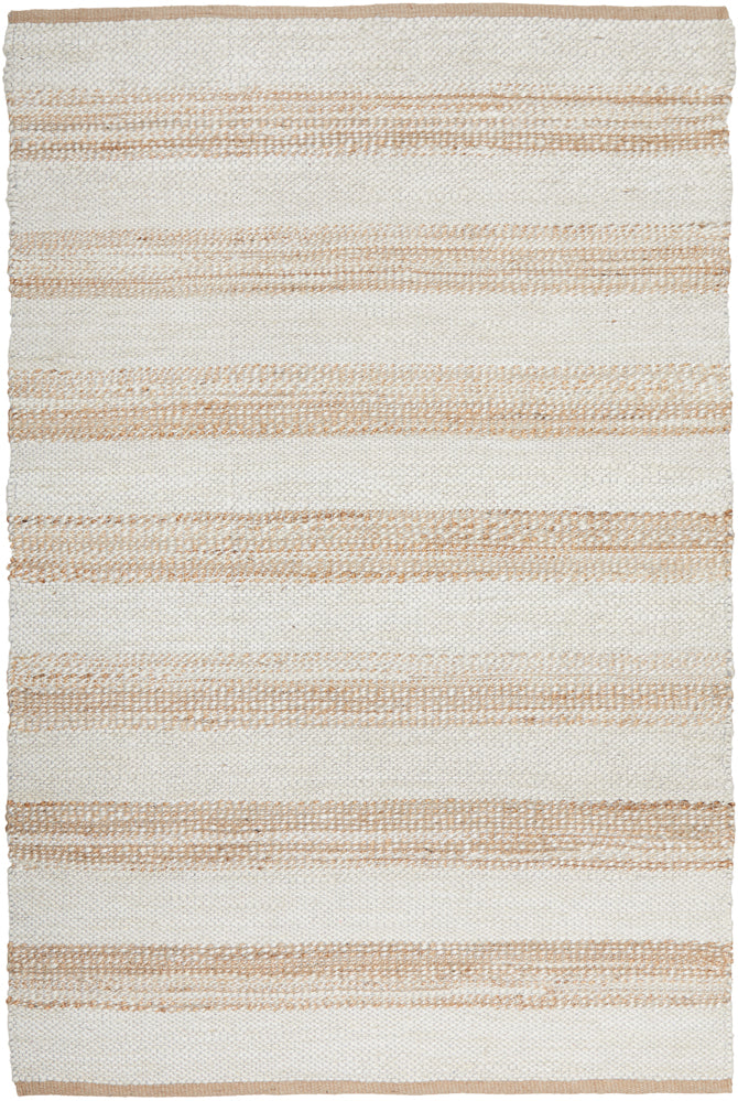 Noosa Stripe Natural White Rug