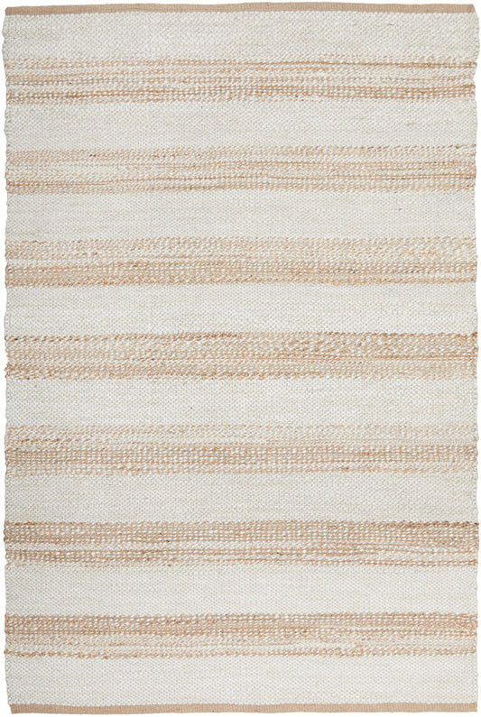 Noosa Stripe Natural White Rug