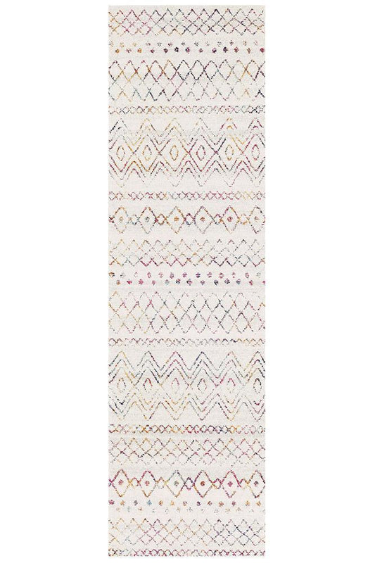 Oasis Nadia Multi Rustic Tribal Runner Rug