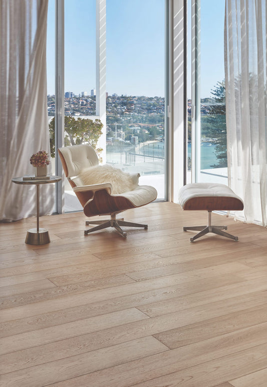 Pronto Engineered Oak Flooring - Parchment