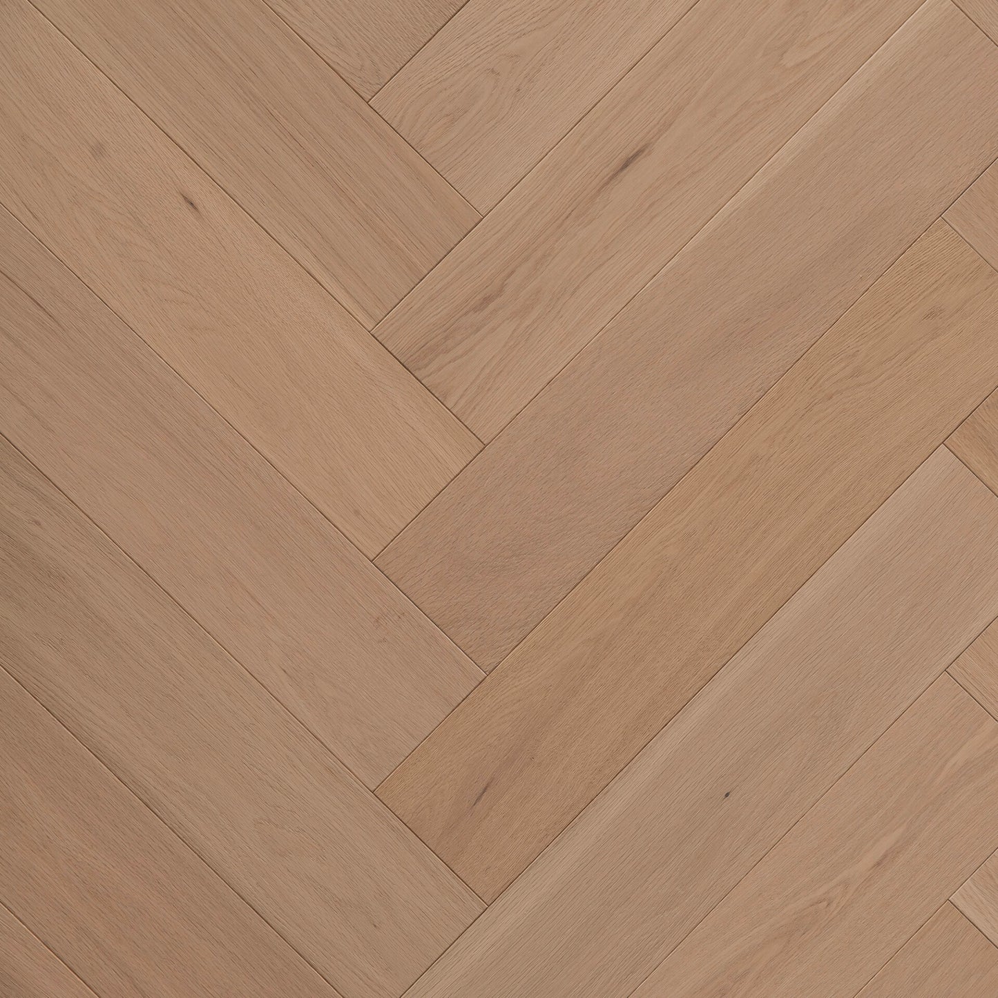 Pronto Engineered Oak Flooring - Herringbone Parchment