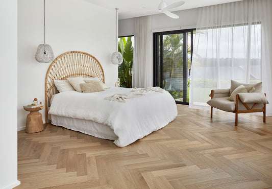 Pronto Engineered Oak Flooring - Herringbone Chesterfield