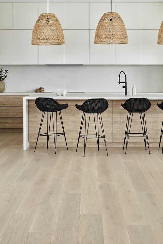 Pronto Engineered Oak Flooring - Washed Pebble