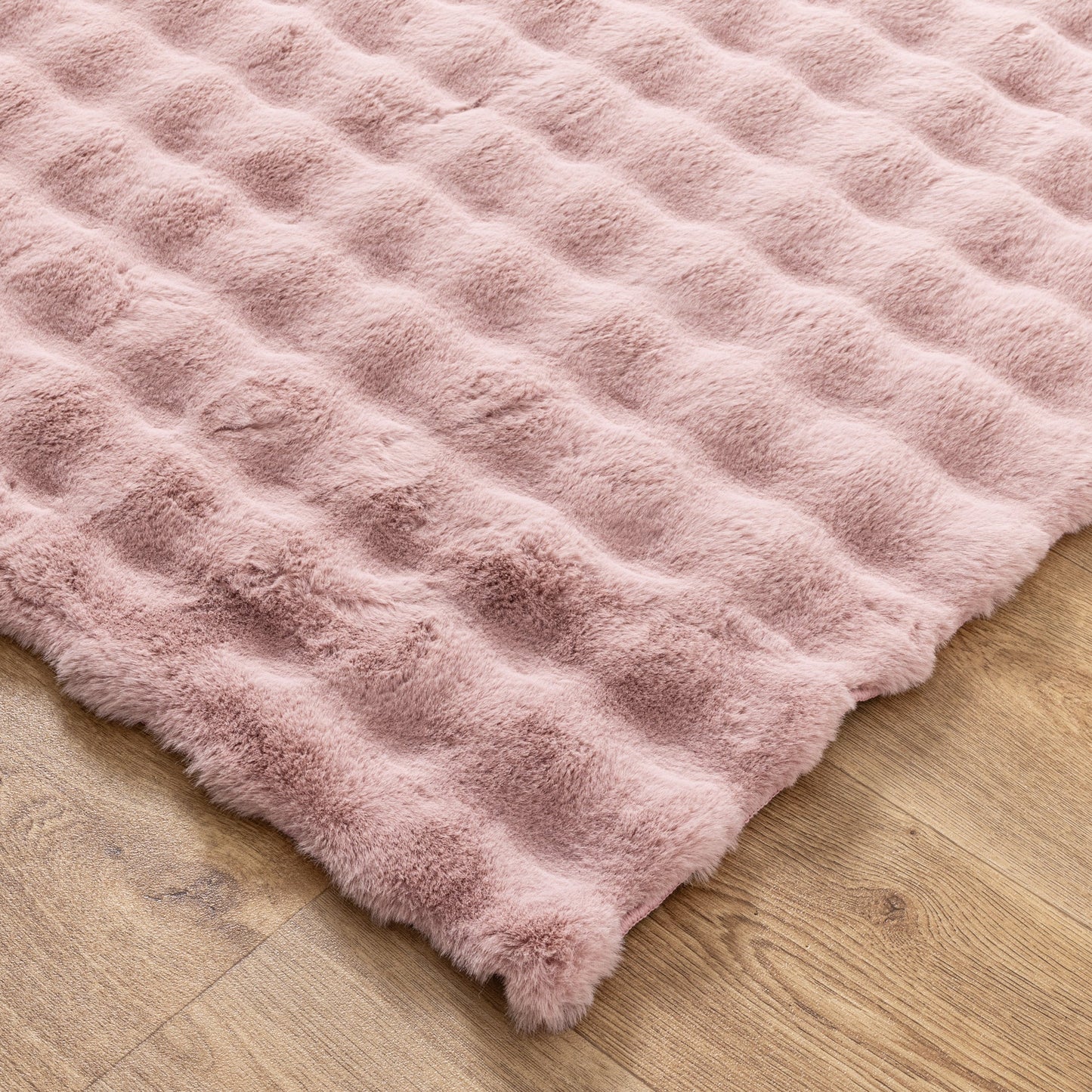 Purity Machine-Washable Rug Rose Pink