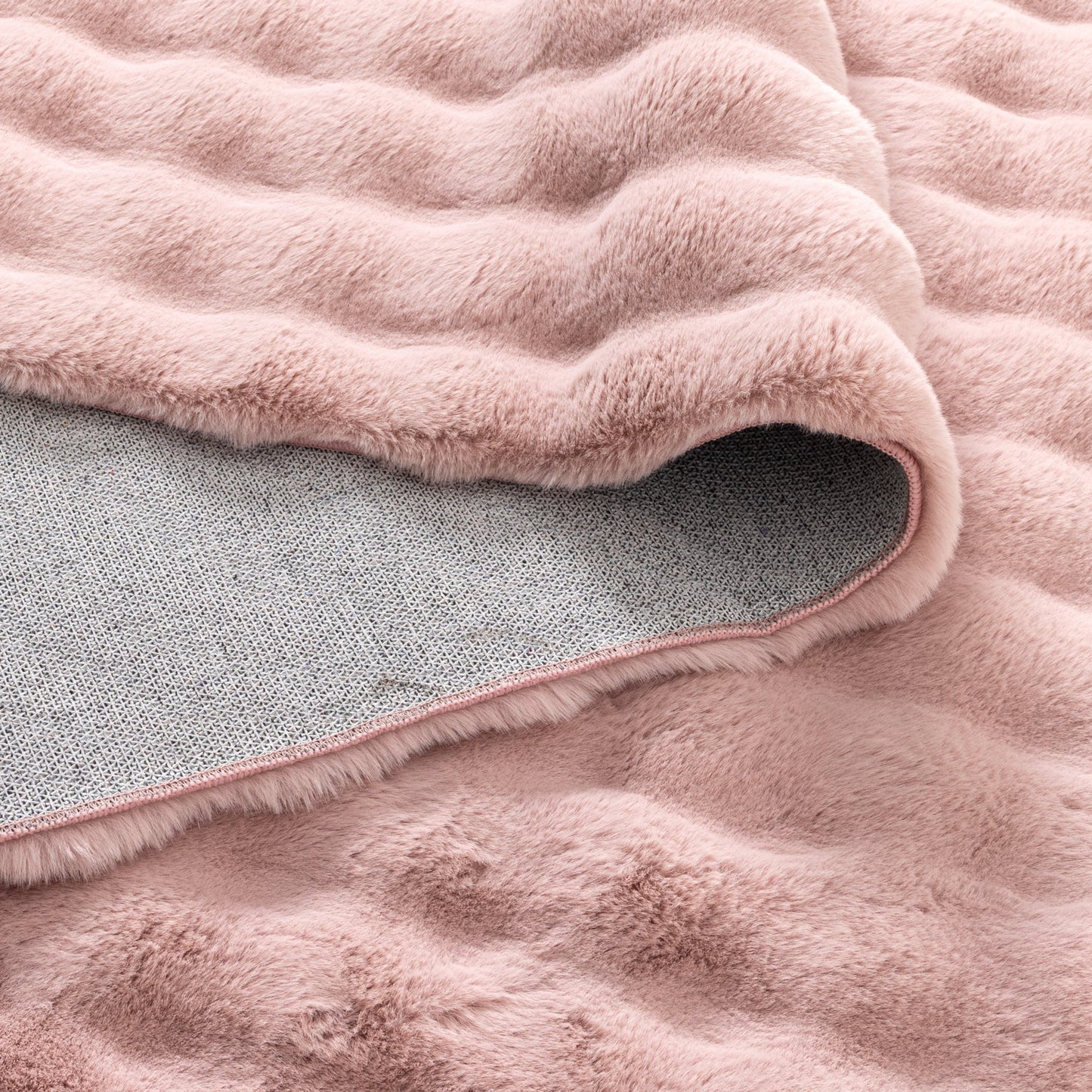 Purity Machine-Washable Rug Rose Pink
