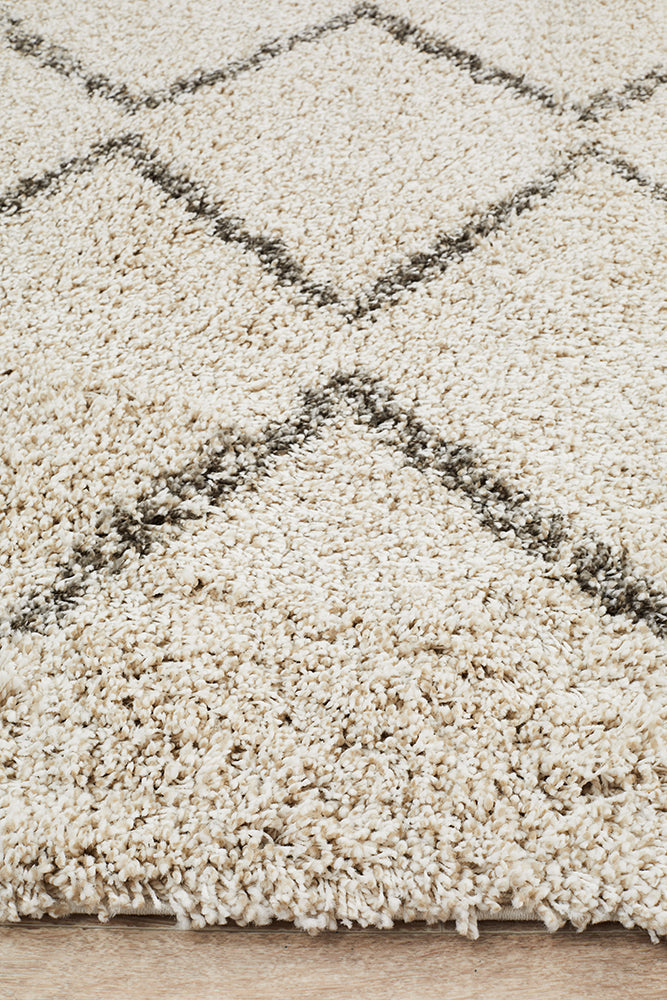Saffron Tribal Natural Rug