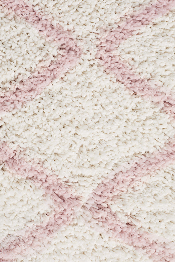 Saffron Tribal Pink Runner Rug