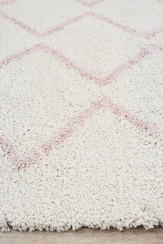 Saffron Tribal Pink Rug