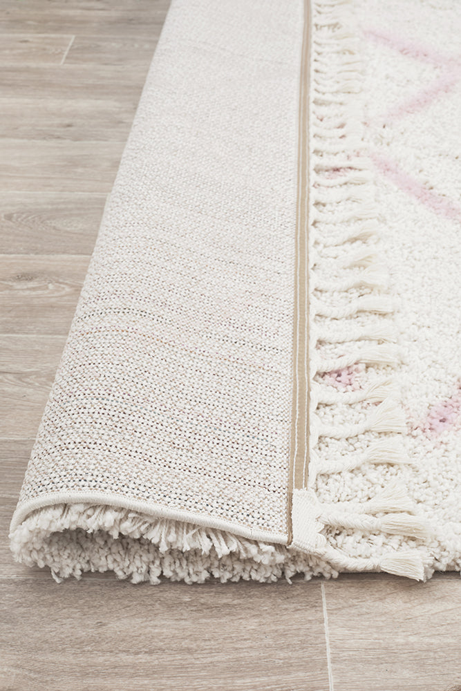 Saffron Tribal Pink Rug