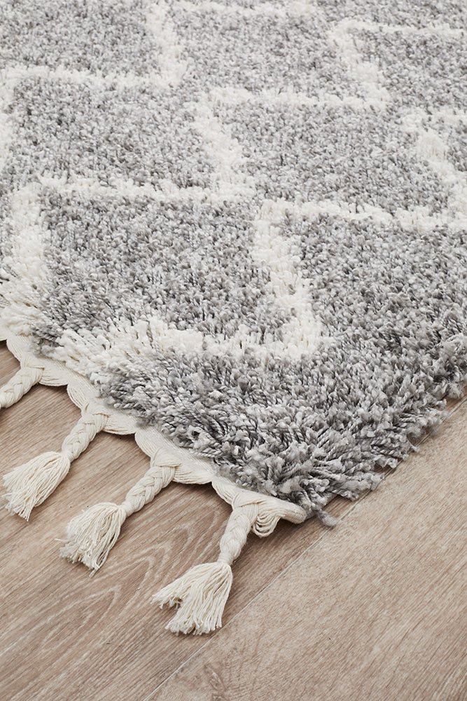 Saffron Tribal Silver Runner Rug