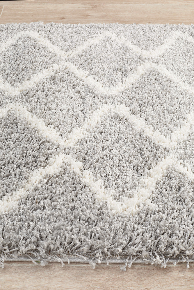 Saffron Tribal Silver Runner Rug