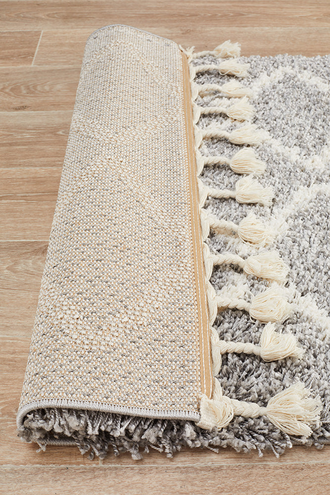Saffron Tribal Silver Runner Rug