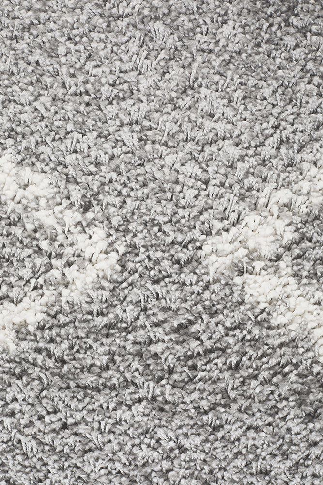 Saffron Tribal Silver Rug