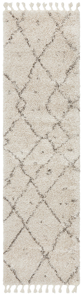 Saffron Tribal Abstract Natural Rug
