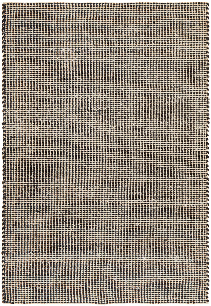 Skandinavian Skandi Weave Black Rug
