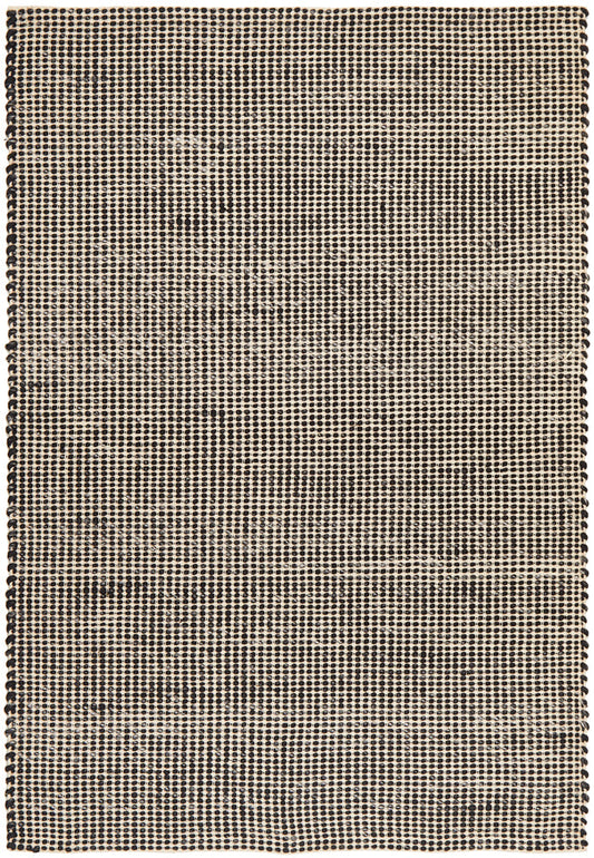 Skandinavian Skandi Weave Black Rug