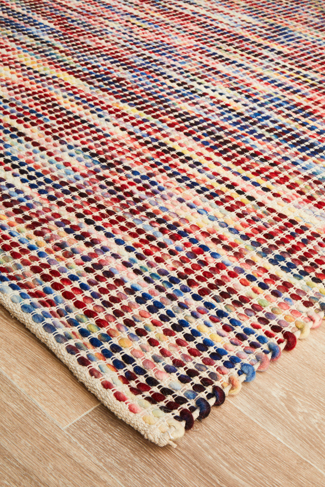 Skandinavian Skandi Weave Multi Rug