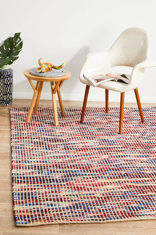 Skandinavian Skandi Weave Multi Rug