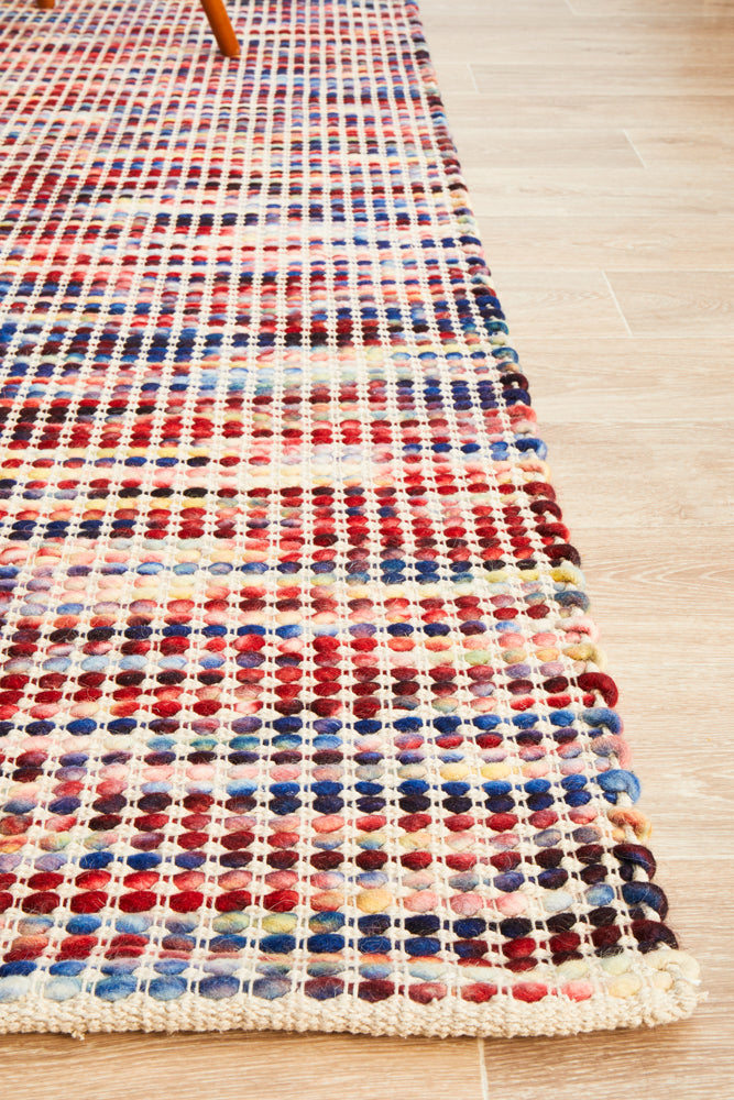 Skandinavian Skandi Weave Multi Rug