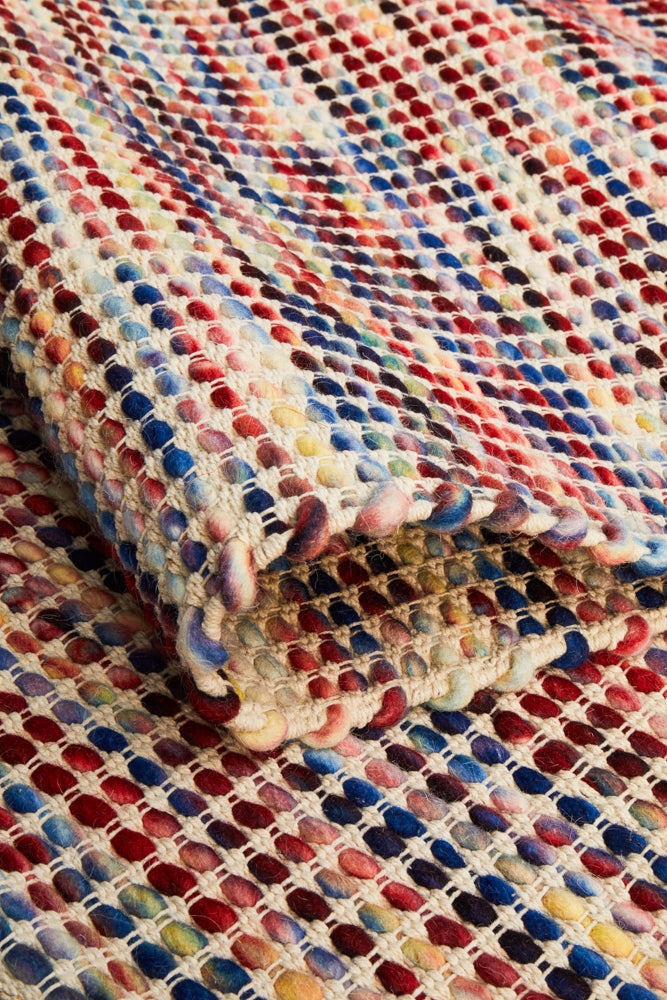 Skandinavian Skandi Weave Multi Rug