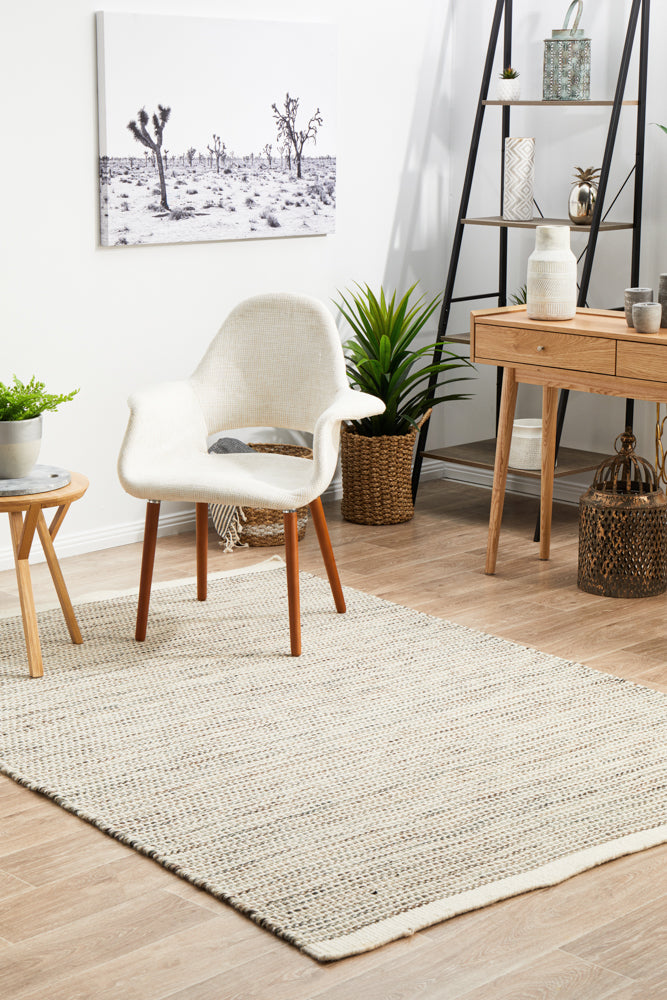 Skandinavian Skandi Weave Natural Rug