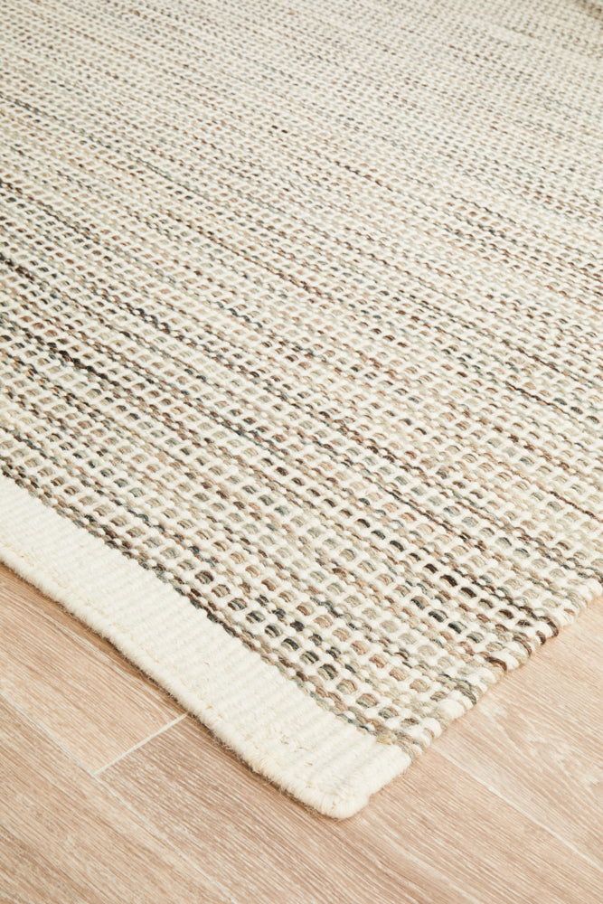 Skandinavian Skandi Weave Natural Rug