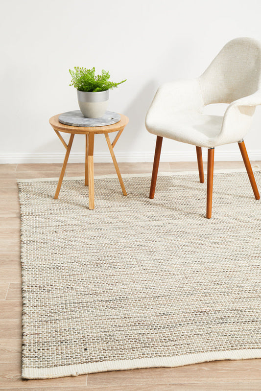 Skandinavian Skandi Weave Natural Rug