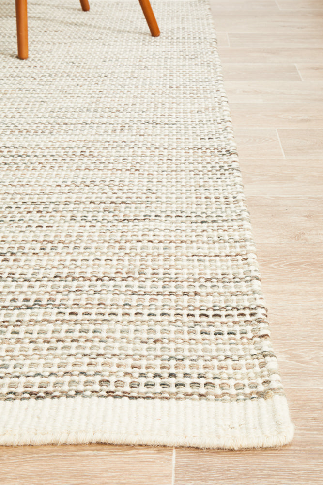 Skandinavian Skandi Weave Natural Rug