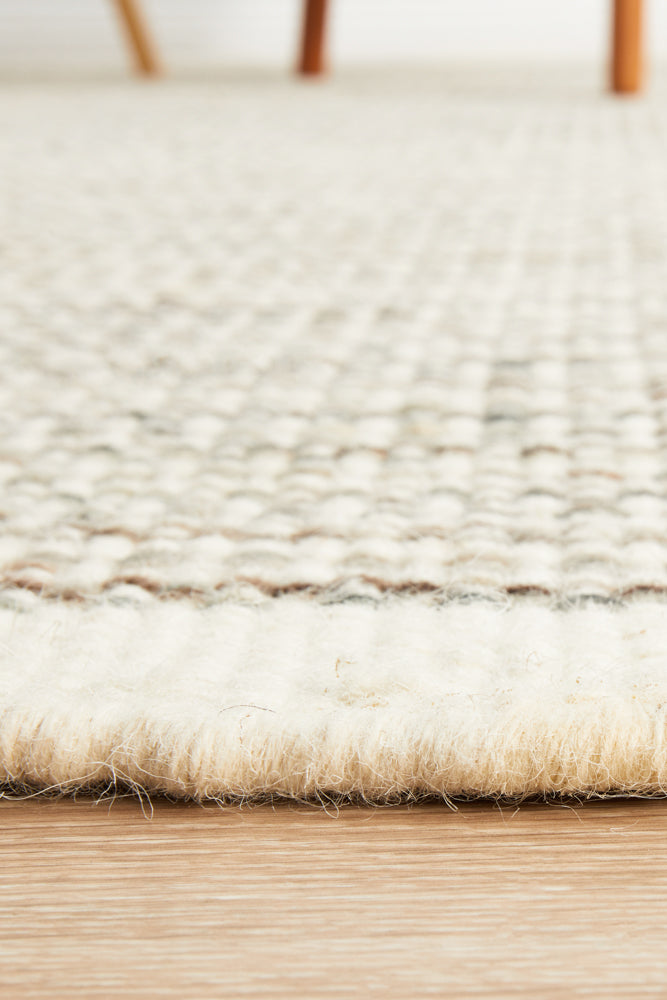 Skandinavian Skandi Weave Natural Rug