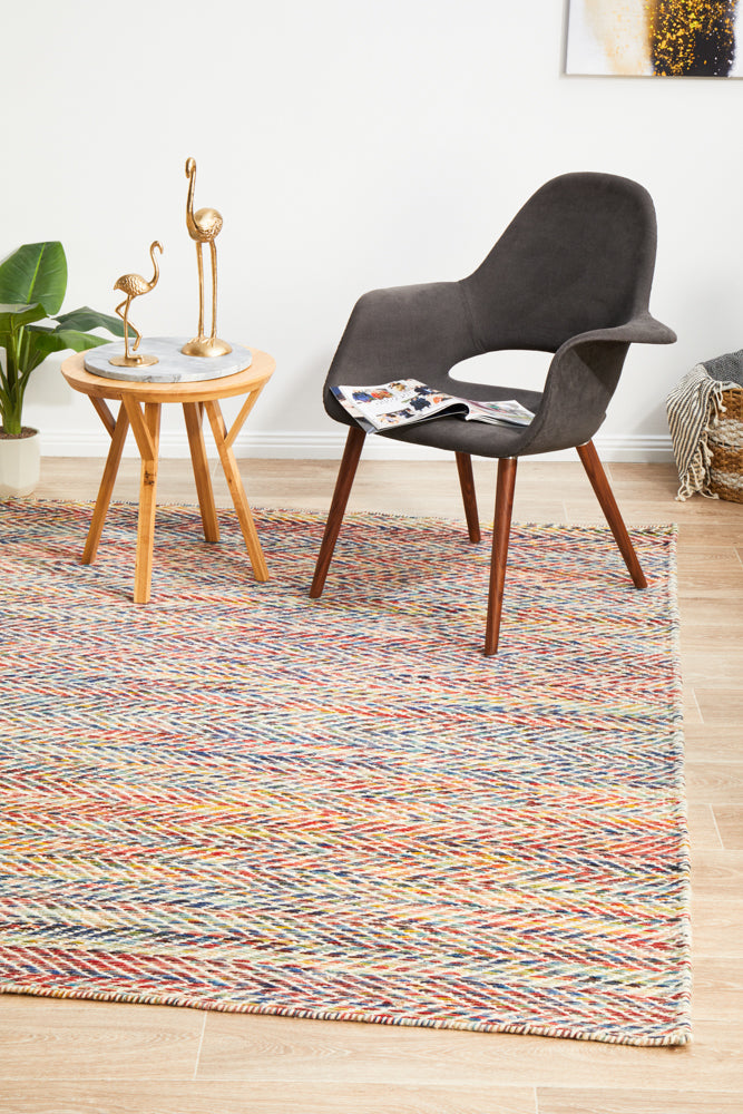 Skandinavian Skandi Braid Multi Rug