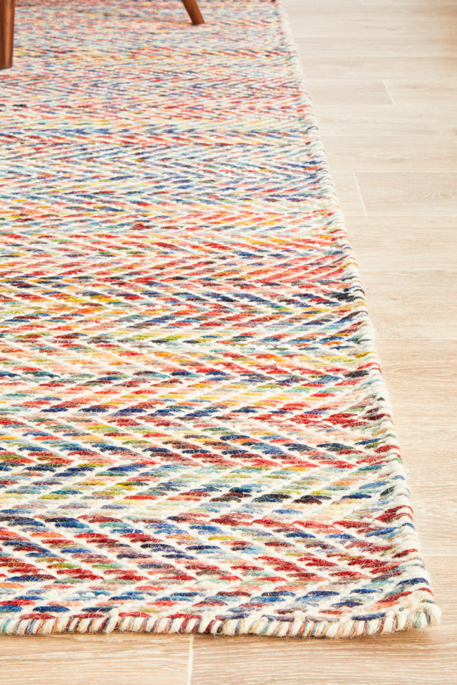 Skandinavian Skandi Braid Multi Rug