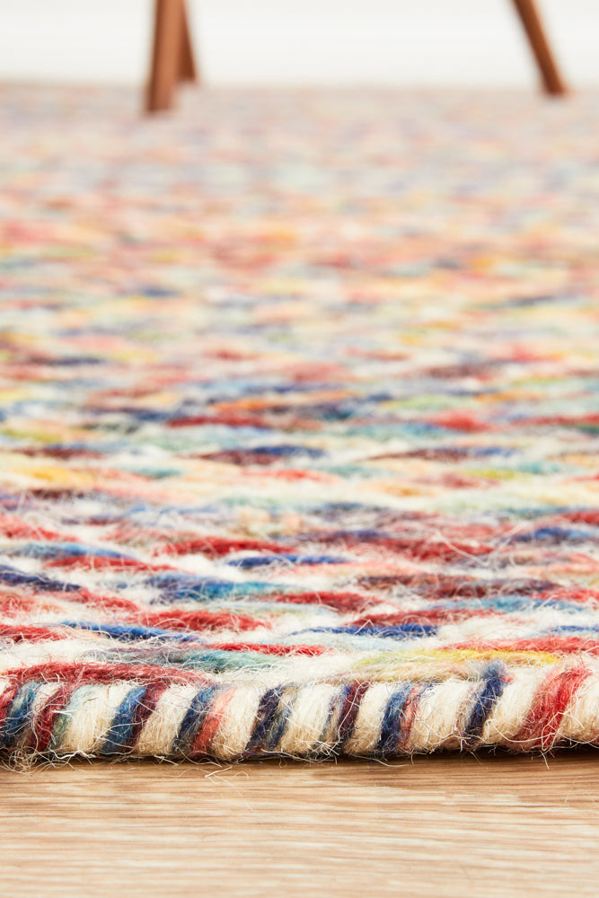 Skandinavian Skandi Braid Multi Rug