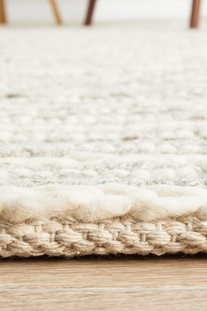 Skandinavian Skandi Braid Grey Rug