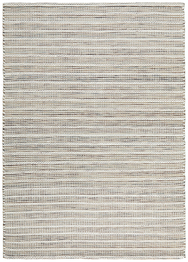 Skandinavian Skandi Stripe Silver Rug