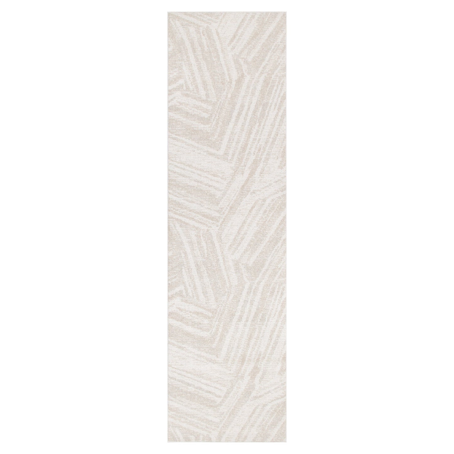 Toscana Geo Lines Beige Cream Rug